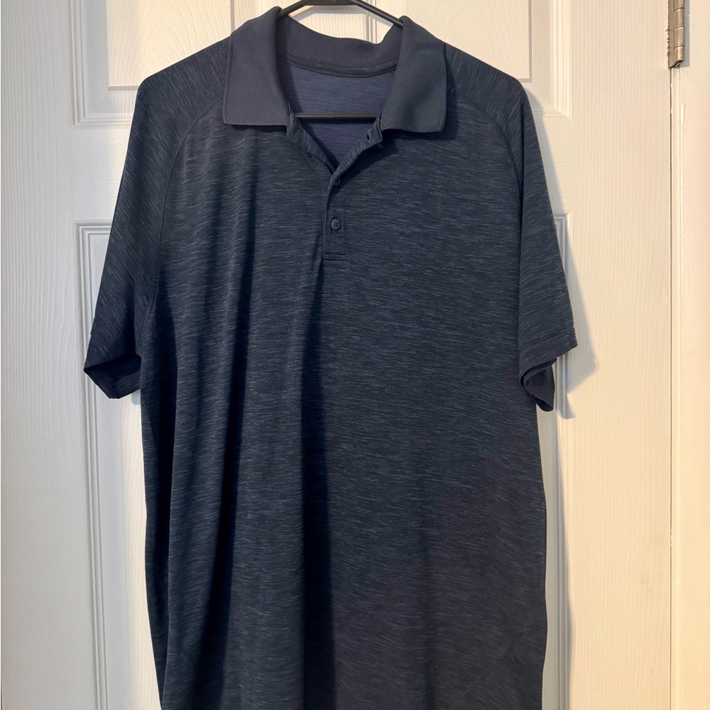 Metal vent tech polo